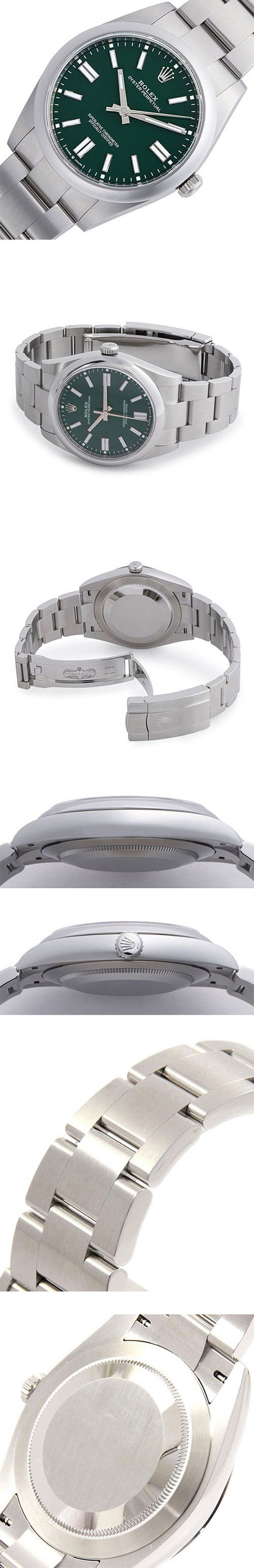 【24時間注文受け】メンズ腕時計 ロレックスコピー オイスターパーペチュアル 41mm 124300